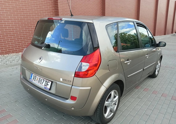 Renault Scenic cena 16200 przebieg: 170000, rok produkcji 2008 z Świebodzice małe 277